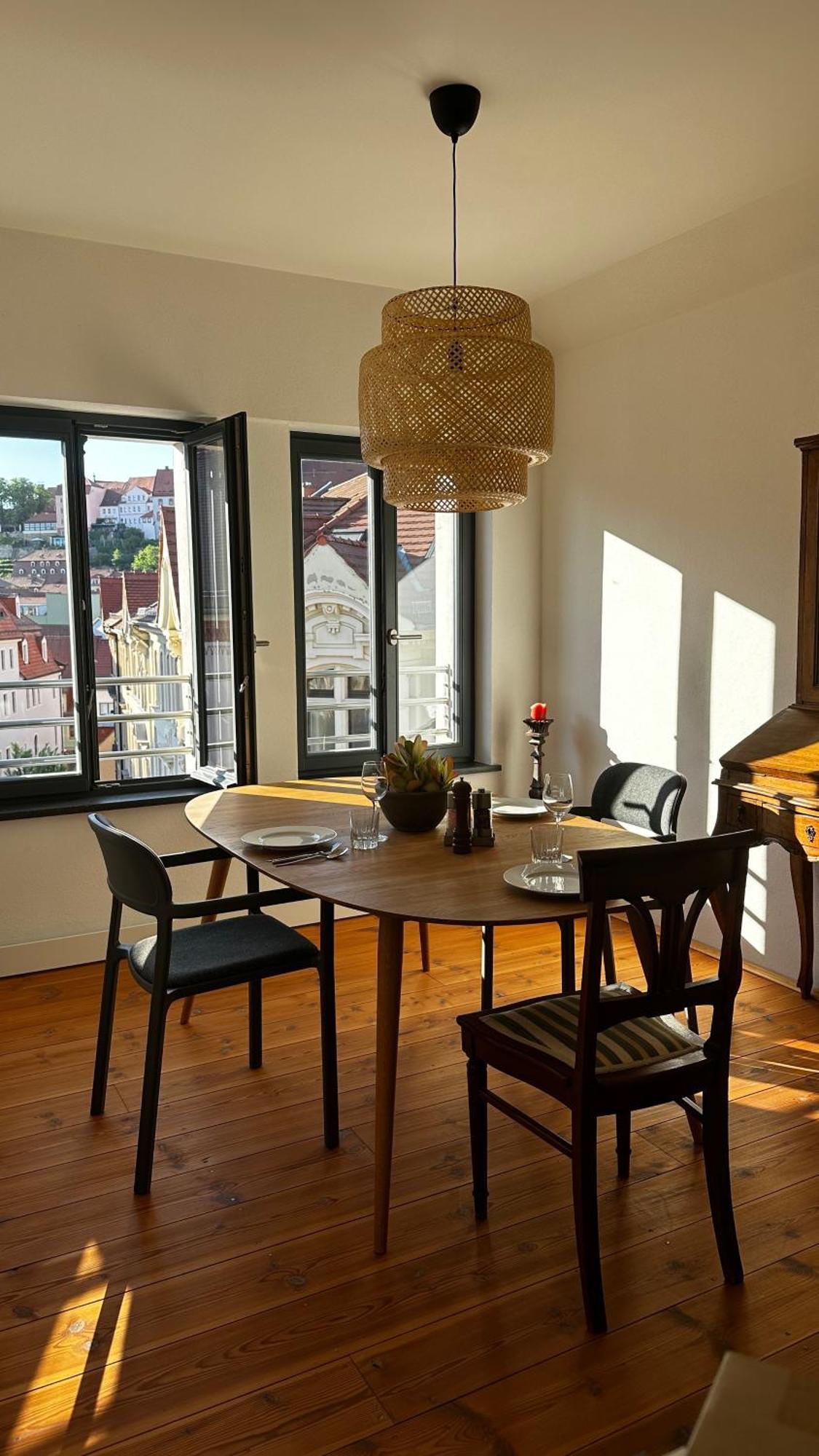 Ruhige-Moderne Wohnung Mit Burgblick Meissen Exterior foto