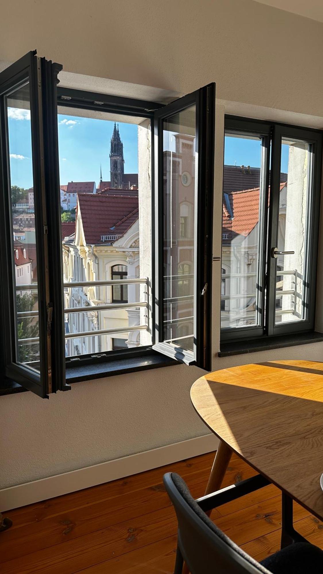 Ruhige-Moderne Wohnung Mit Burgblick Meissen Exterior foto
